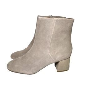 BLONDO ALIDA WOMEN'S GRAY WATERPROOF SUEDE BOOTS SIZE 8